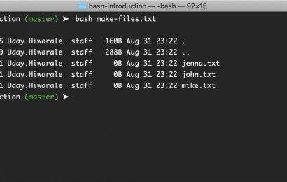 Bash Scripting: Everything you need to know about Bash-shell programming