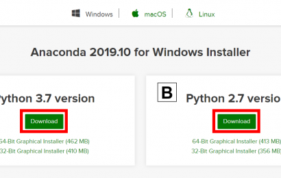 Install Python (Anaconda) on Windows