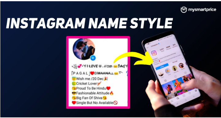 How to name Instagram special characters, very beautiful